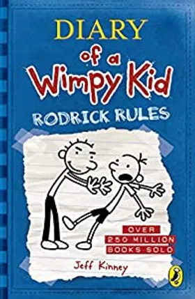 Rodrick Rules by Jeff Kinney - book cover