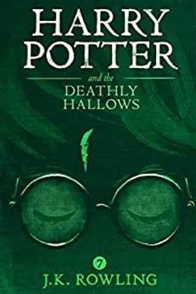Harry Potter and the Deathly Hallows by J.K Rowling - book cover
