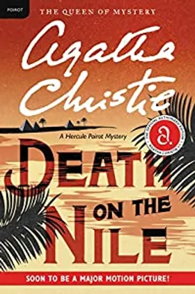 Death on the nile by Agatha Christie - book cover