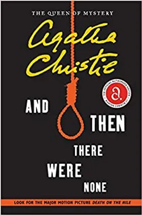 And then there were none by Agatha Christie - book cover
