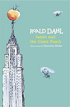 James and the Giant Peach by Roald Dahl - book cover