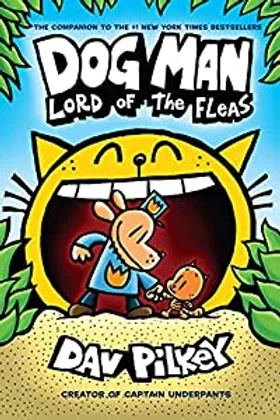 Dog Man: Lord of the Fleas by Dav Pilkey - book cover