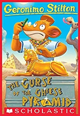 The Curse of the Cheese Pyramid by Elisabette Dami - book cover