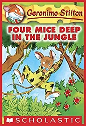 Four Mice Deep in the Jungle by Elisabette Dami - book cover