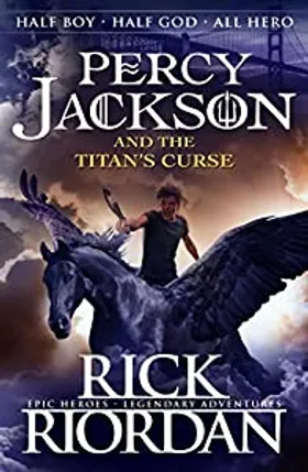 Percy Jackson and the Titan's Curse by Rick Riordan - book cover