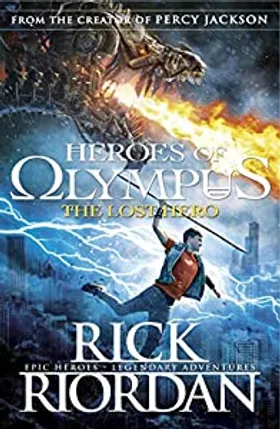 The Lost Hero by Rick Riordan - book cover