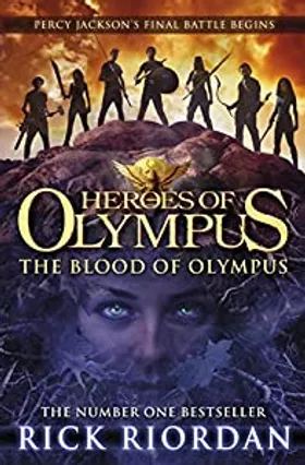The Blood of Olympus by Rick Riordan - book cover