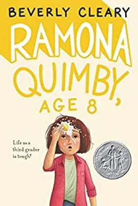 Ramona Quimby, Age 8 by Beverly Cleary - book cover