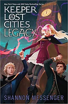 Legacy by Shannon Messenger - book cover