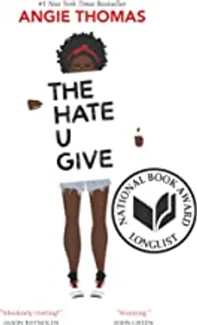 The Hate U Give by Angie Thomas - book cover